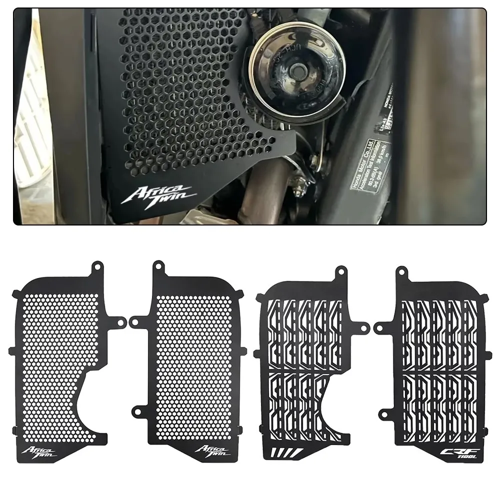 

For Honda CRF1100L Africa Twin CRF 1100 L AfricaTwin Adventure ADV Sports Radiator Grille Guard Cover 2020-2024 2023 2022 2021