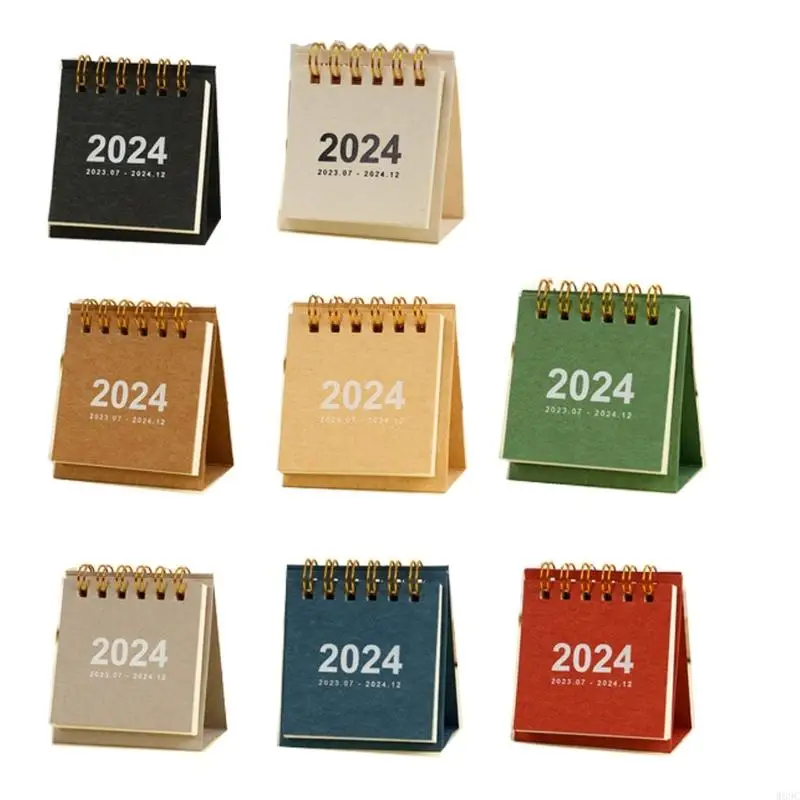 W89C 2024スタンディングデスク学生教師の毎日の計画のための毎月のカレンダープランナー