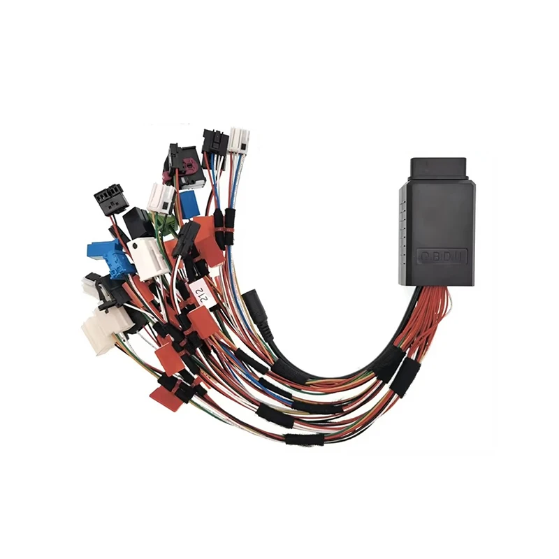 For Mercedes-Benz All Key Lost Full Function ELV Lock Test Platform Cable Support VVDI Large Panel Multifunction Wiring Harness