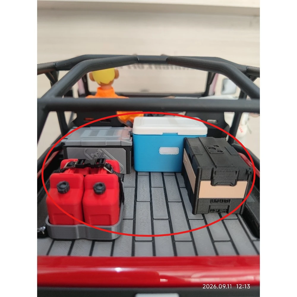 RC Crawler Simulated Upgrade Styling Accessories 1/10 Scale customizable size For Axial SCX10 III CJ7 Offroad Spare Decor Parts