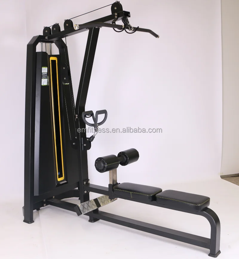 Commerical fitness equipment EM1084 dural function long pull & lat pull down for sale