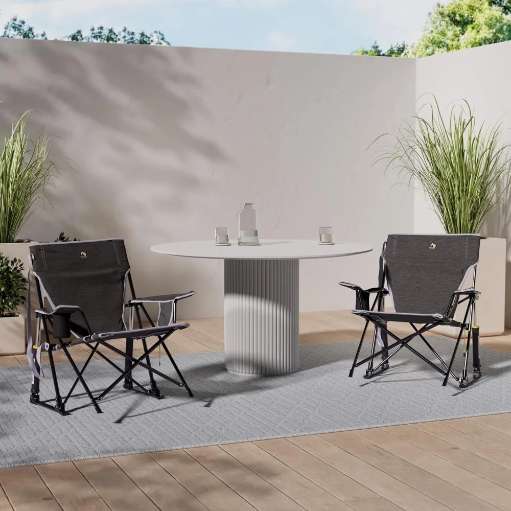 كرسي هزاز خارجي GCI OUTDOOR مع حامل مشروبات