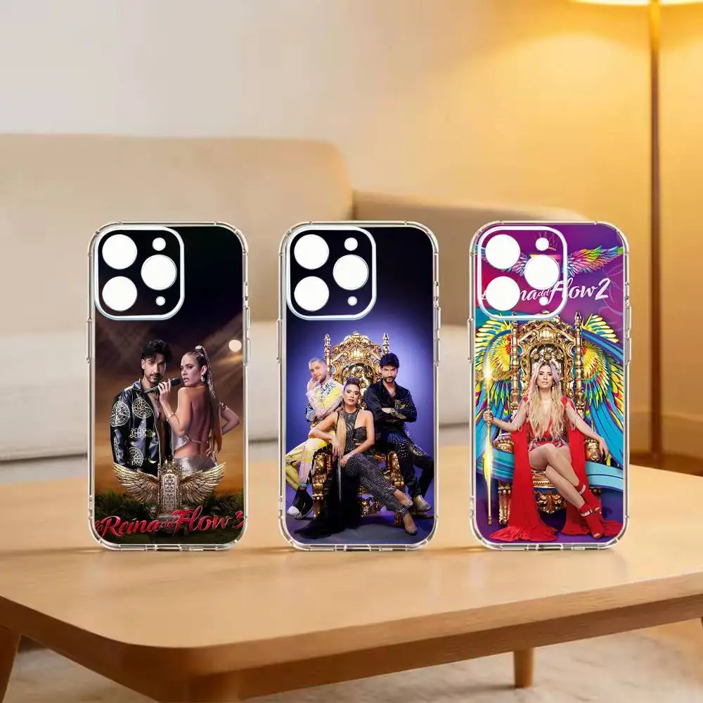 Чехол для телефона Yeimy-La Reina Del Flow -ES, прозрачный мягкий чехол для iPhone 14, 16, 15, 17, 13, 12, 11 Pro Max Plus