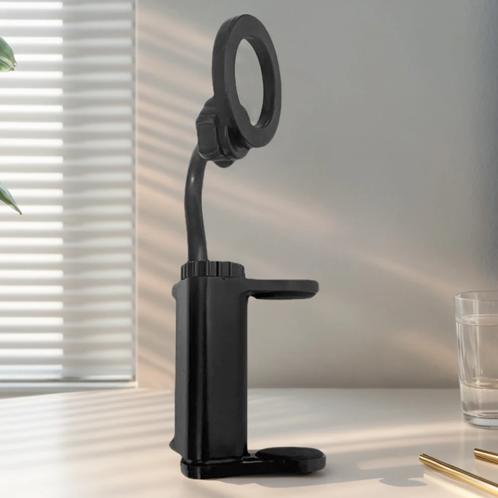 Магнитный держатель для телефона с гитарой, подставка для мобильного телефона, зажим для гитар толщиной 6–8,8 см/укулеле для прямой трансляции и видео без помощи рук