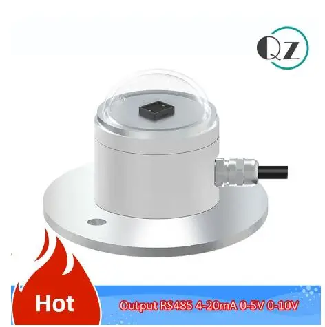 RS485 1W total solar radiation sensor sun radiation meter solar radiation meter sensor Solar Pyranometer Sun Radiation Detector