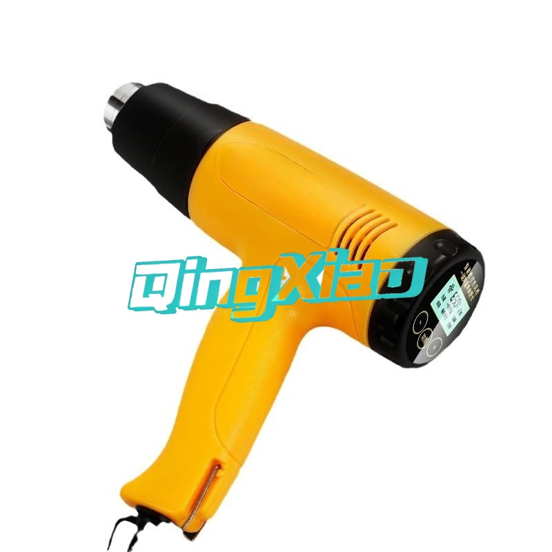 2000W Industrial Hot Air Gun with Digital Display Stepless Temperature Adjustment  Automotive Film Applying Heat Gun