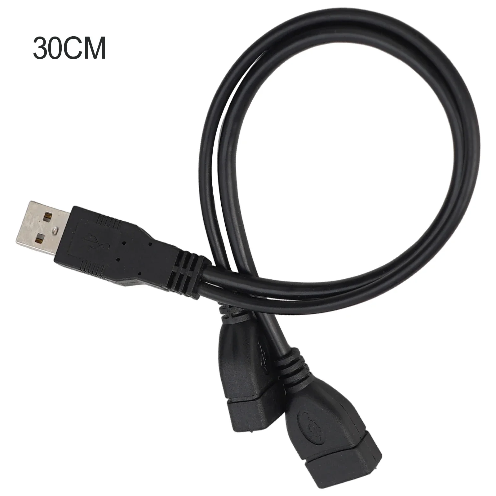 Enhanced Performance USB 2 0 A Male To 2 Dual USB Male Y Splitter Hub Power Cord Adapter Cable for Efficient Charging