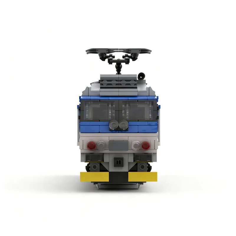 1264 個 MOC ČSD クラス E 3 人乗り列車都市列車モデルビルディングおもちゃブロック建築クリスマスギフトアイデア教育