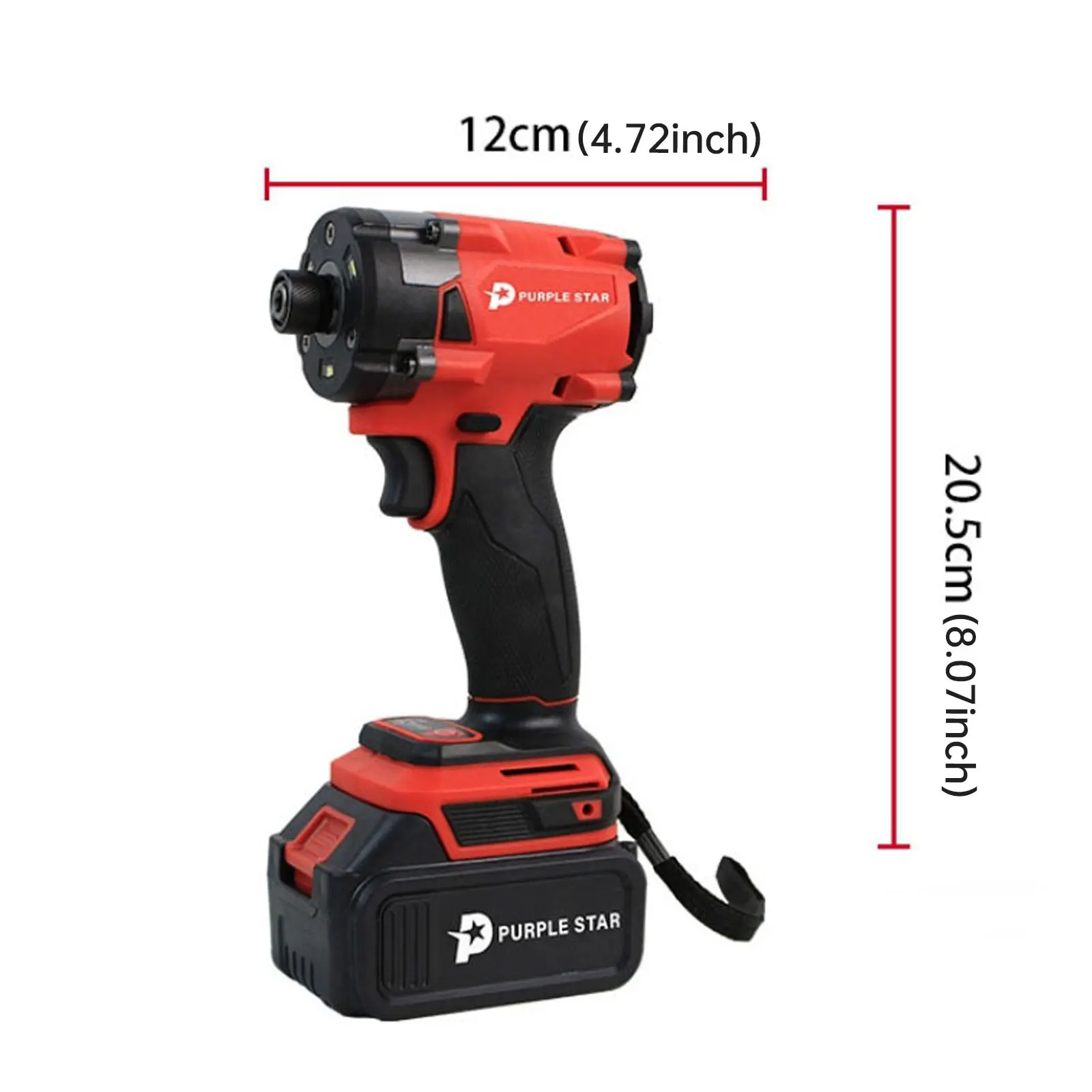 Brushless Cordless Electric Wrench 1/2 Car Truck Repair Screwdriver Impact Drill Rechargable 18V Battery Power Tools