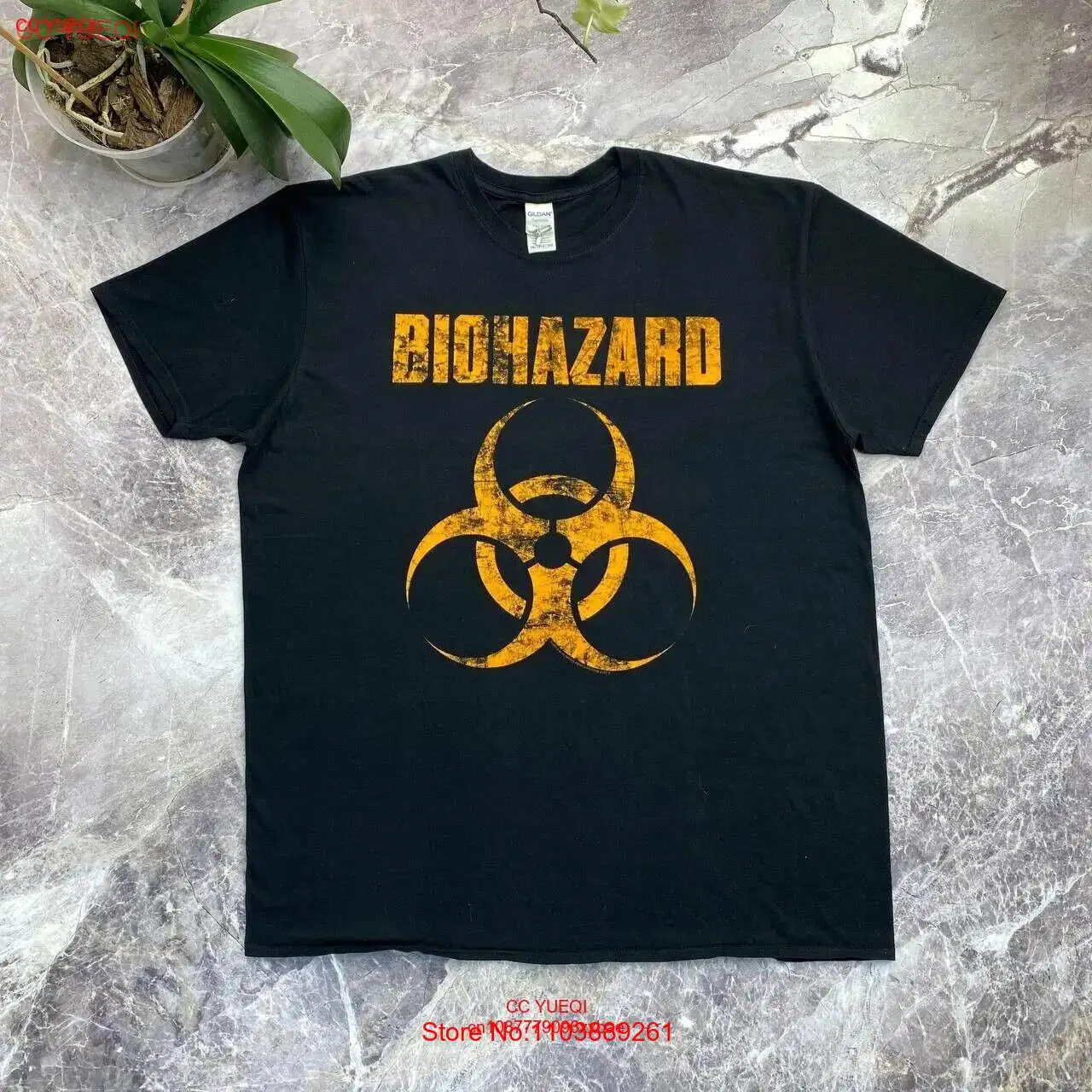 Винтажная футболка Hardcore Band 10s Biohazard, мужская черная футболка рок-группы 2010s 2XL