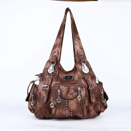 Angel kiss Bag Women Fashion Handbags Women Shoulder Bags PU Leather Handbag Female Satchel Shoulder Purse Bag bolsa feminina - Image 8