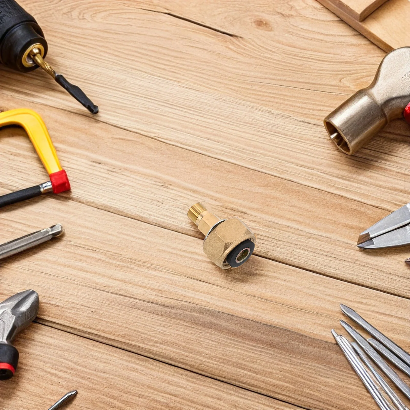 

Gas Canister Adapter for Camping Stoves Heavy Duty Brass Propane Refill Connector Lightweight Portable Outdoor Cooking Hiking