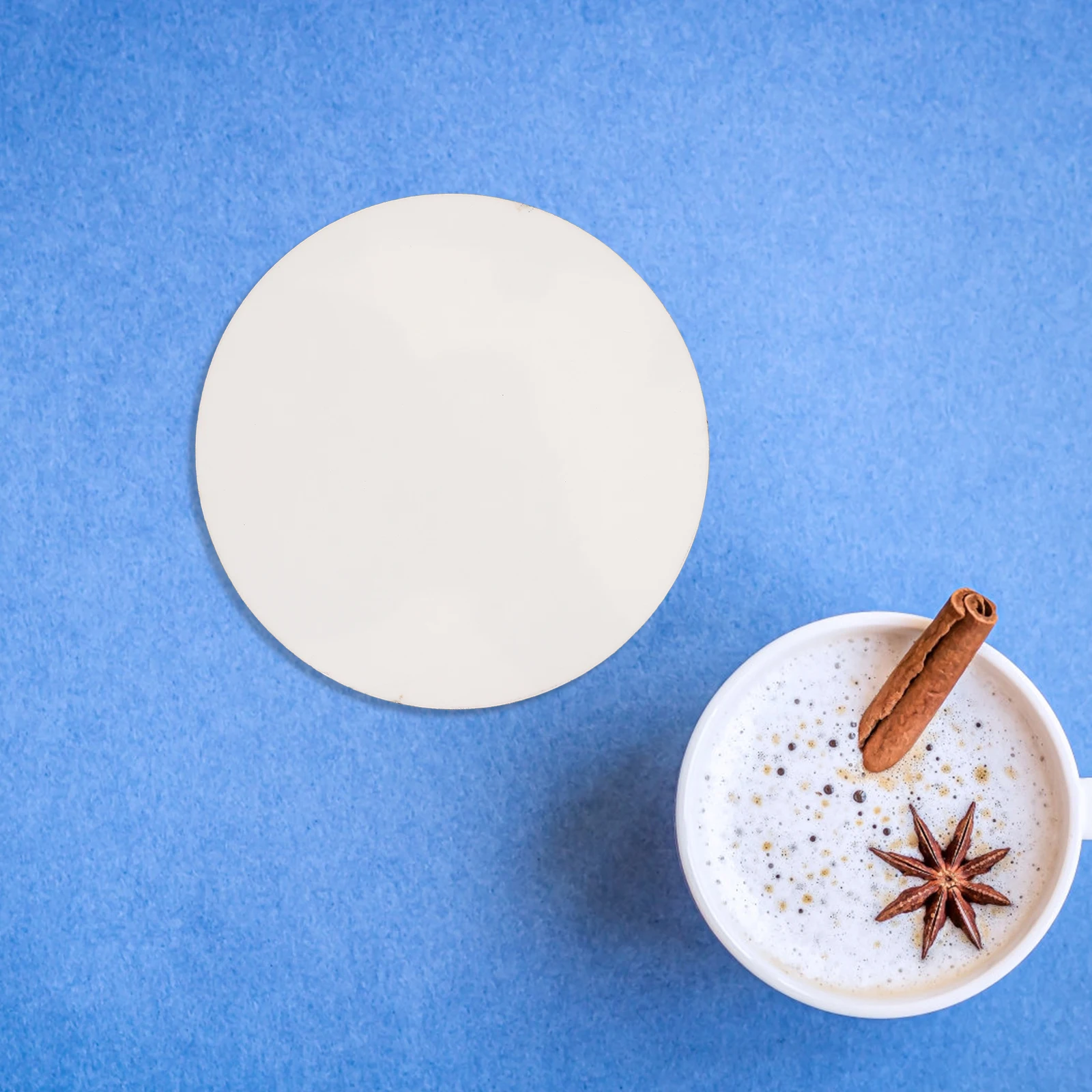 

10 Pcs Wooden Board Painting Supplies Cup Coasters for Sublimation Roller Blank Diy Bulk Blanks Printable