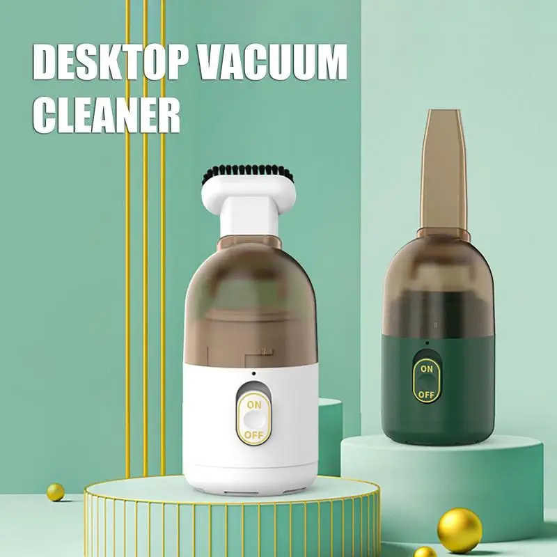 1200PA Office Desktop Dust Mini Cleaner, Car Products, Automotive Accessories, Car Armrest Box Wireless Handheld Vacuum Cleaner