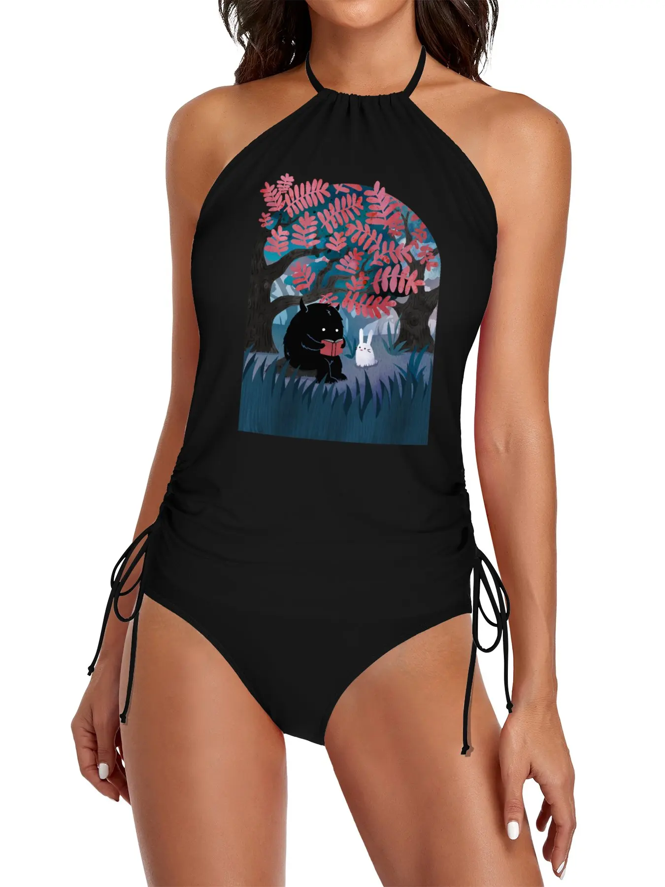 

Another Quiet Spot Split Swimsuit Set bikini 2025 Summer woman outfit beach outfit woman