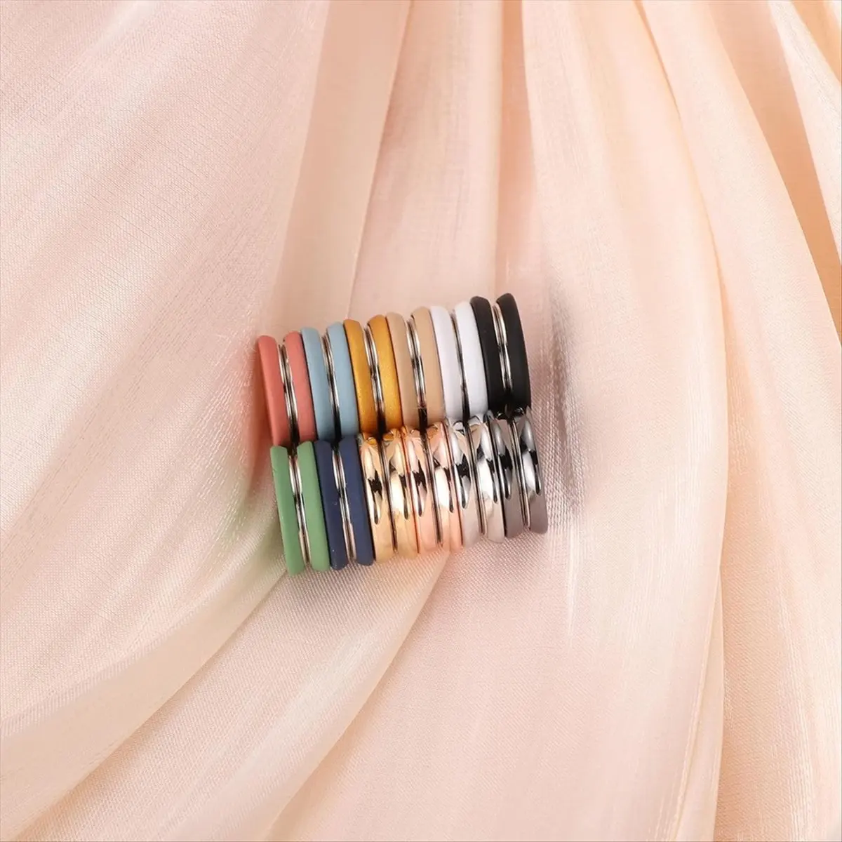 REST 12pcs Hijab Magnetic Pins, Strong Hijab Magnets Colorful Magnetic Scarf Clasp Pinless Brooch Hijab Pins Buttons