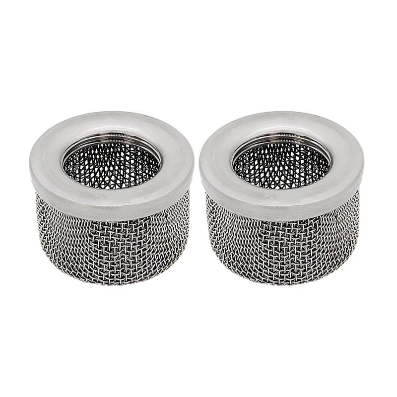 1Inch NPT Thread Double Screen Suction Hose Strainer For 695 795 1095 1595 3900 5900 Airless Paint Sprayer Replace 2PCS