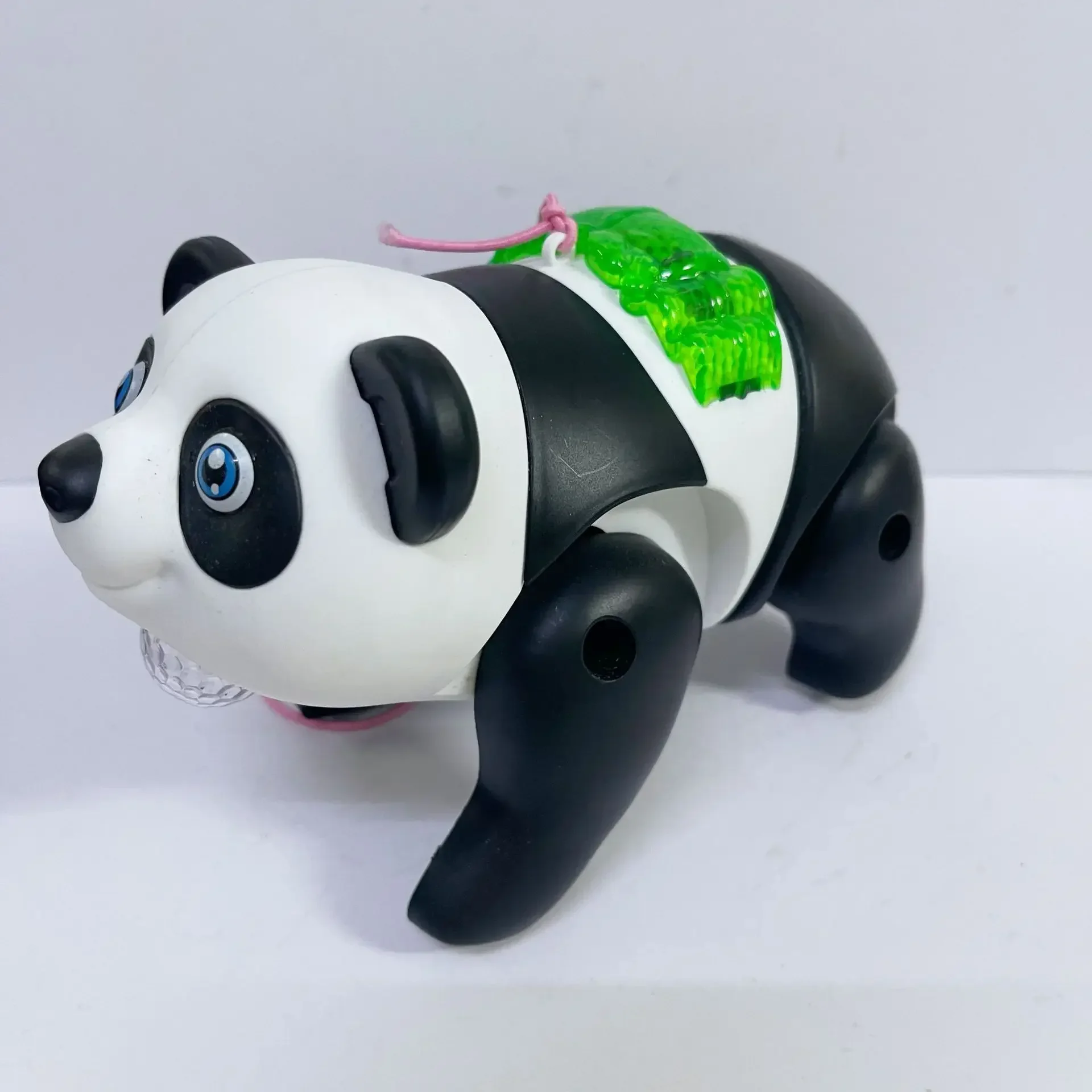 Children Cute Panda Electronic Pets Simulation Crawling Pull String Toys With Lights Music Baby Toddler Toys Kids Puzzle Toys