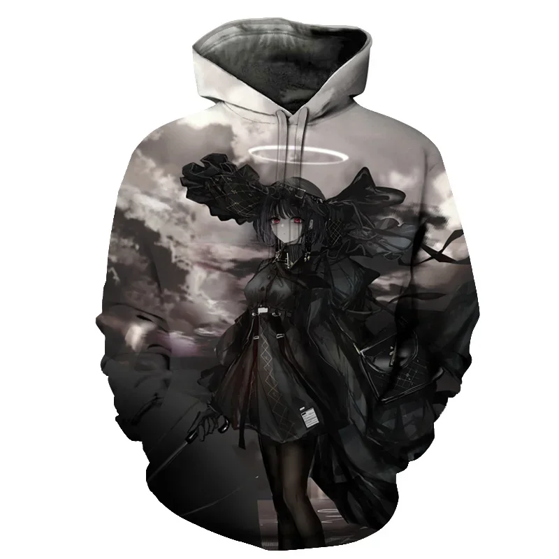 

2023 new Hoodie Men's Women's Skeleton Angel Demon 3D Printing Men's Sportswear Zipper Casual Streetwear Fall Oversized Harajuku