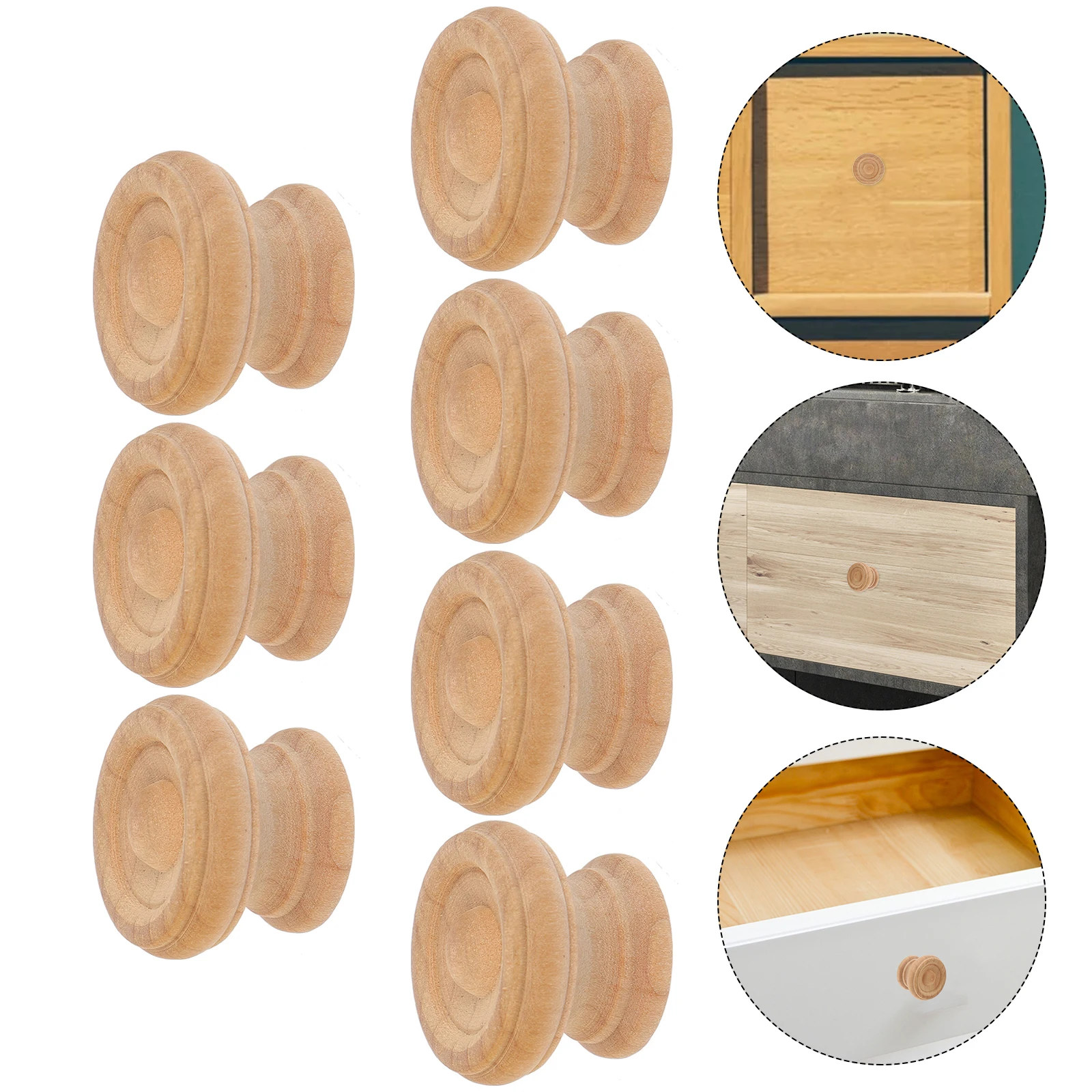 

10pcs Cabinet Drawer Knob Pull Door Hardware Round Shape Durable Door Knob Use Home Drawer Pull H niture