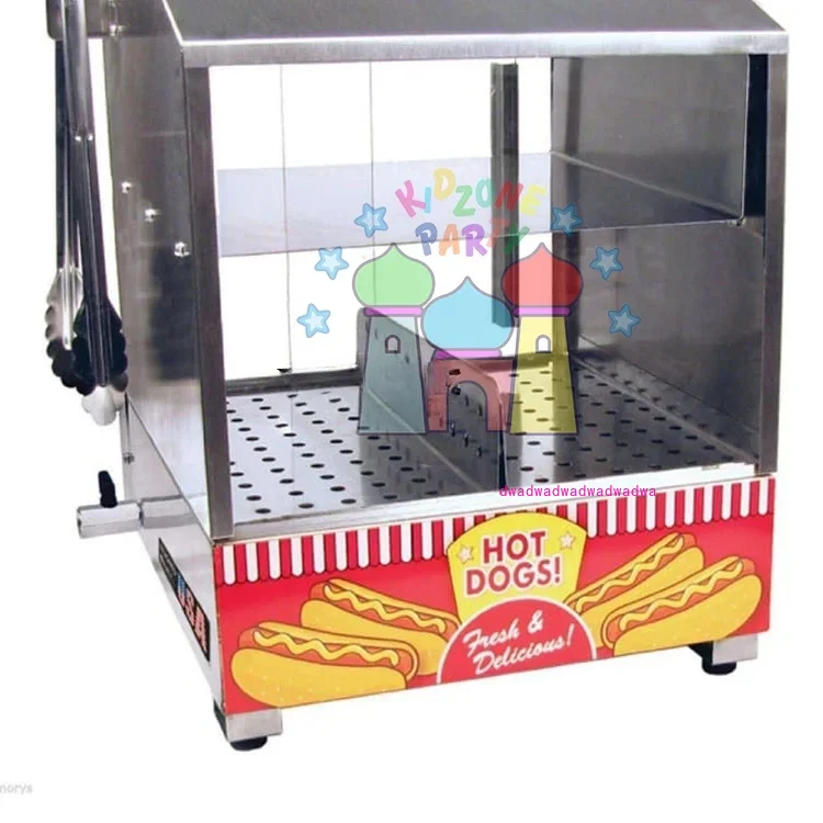 Wholesale snacks commercial stainless steel paragon hot dog steamer machine with temperature control