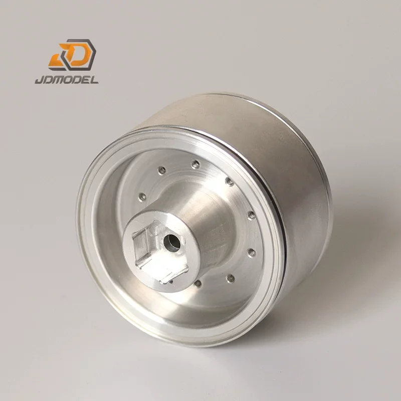 JDMODEL JDM-83A 1/14 RC Metal Clamp Rear Wheel Hub for Dakar Rally Truck Climbing Car 50mm Tire