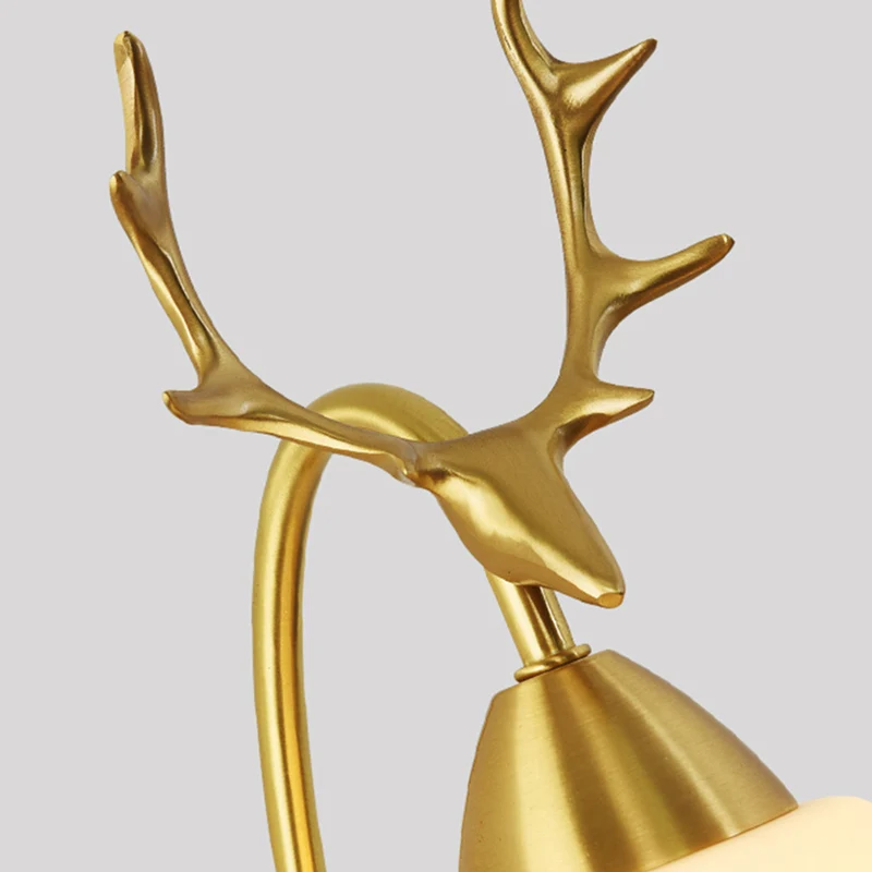 YUNYI All Copper Post-Modern Wall Lighting For Living Room Bedroom Study Room Bedside Wall Light Decorative Lighting Fixture