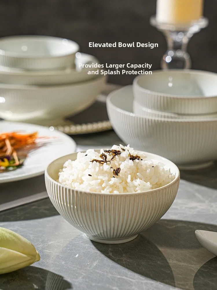 

Набор мисок Cerc для дома, 2025, Новинка, Комбинированный набор мисок для риса, супа и лапши, Легкий столовый набор, Meslbcj-B