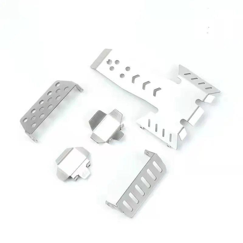 Para vp Vs4-10 phoenix kit 1/10 desempenho veículo de escalada off-road armadura de chassi de metal vps09007 armadura de chassi