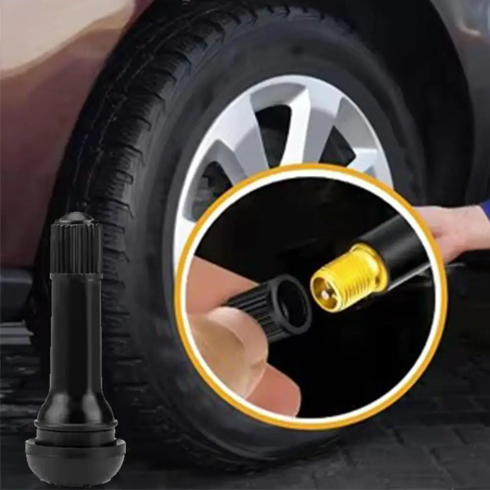 10 قطعة TR413 المطاط المفاجئة في صمام الإطارات ينبع قوي استبدال صمامات الإطارات ينبع لثقوب حافة لايحتاج على السيارات ، عربات الذهاب ، شاحنة #4