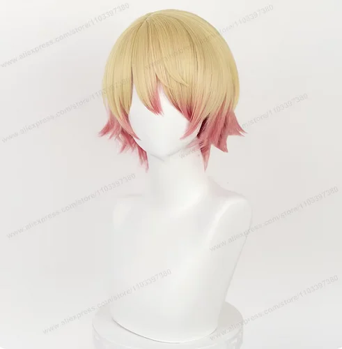 Tenma Tsukasa Cosplay Wig 30cm Short Hair Anime Halloween Heat Resistant Synthetic Wigs