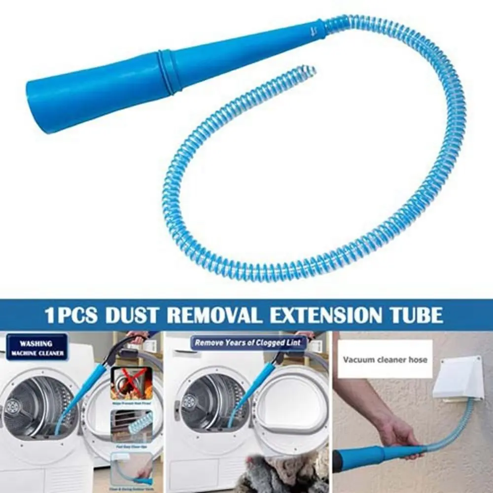 

Effective For Washing Machine Dryer Home Office Tool Cleaner Attachment Dust Cleaner Pipe Lint Hose Lint Trap Extension Tube