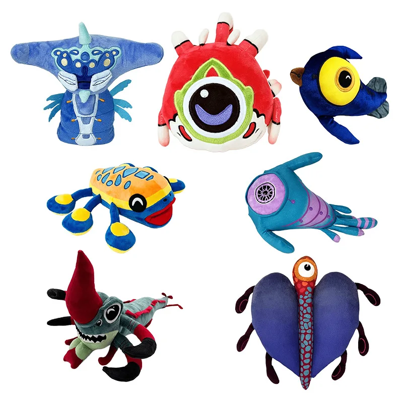 Hot New Anime Subnautica Plush Subnautica 2 Oculus Sea Creature Plush Game Peripheral Death Leviathan Plushie Doll Toy Fans Gift