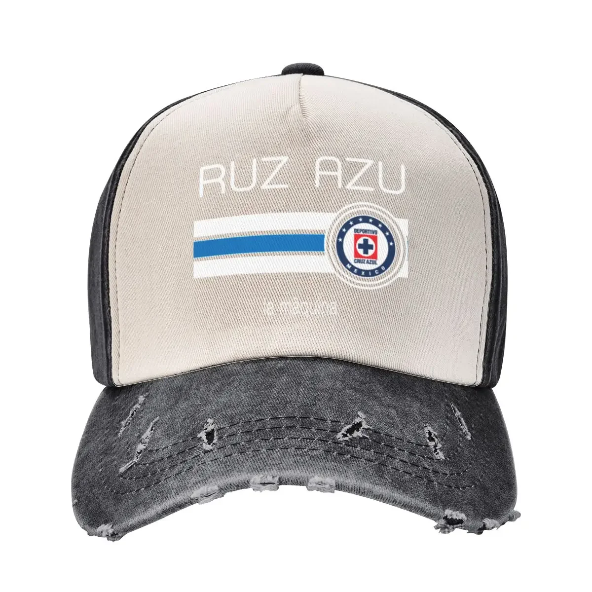 Liga MX - Cruz Azul (Home Blue) Baseball Cap western Hat Golf Hat Man Snap Back Hat Women Caps Men's