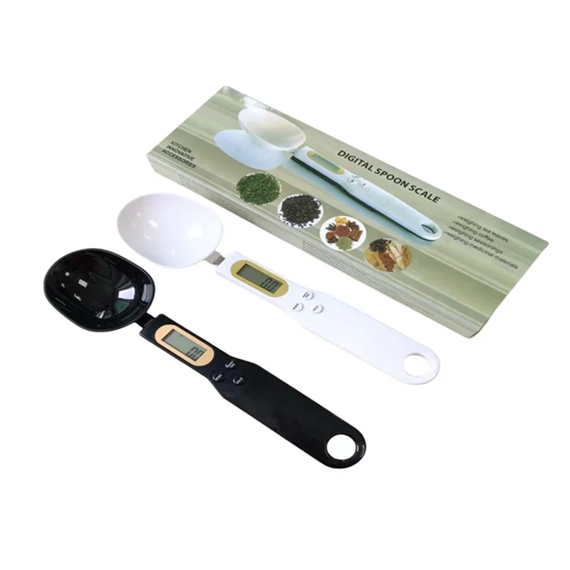 

ABEZ Spoon Scale Portable Handheld Scale Coffee Called High -Precision Kitchen Scale 1Pcs White