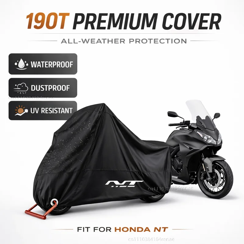 

Чехол для мотоцикла Honda NT1100 NT 1100 2022 2023 190T, водонепроницаемый, пылезащитный, с защитой от ультрафиолета, всесезонный