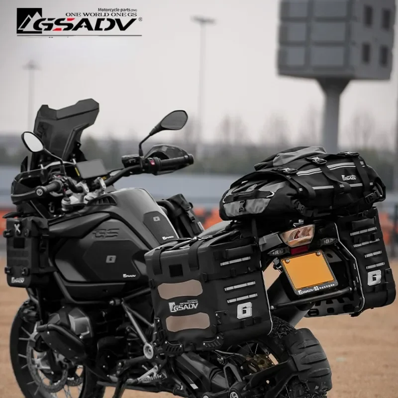 

GSADV Motorcycle Side Bag Large Capacity Waterproof Soft Bag Quick Release Side Saddle Storage Bag Pannier Motorcycle Equipment