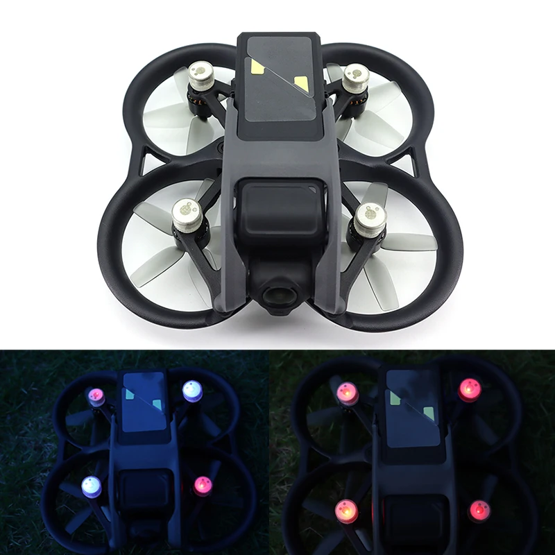 Drone Flight LED Strobe Light for DJI Avata Night Fly Signal Flash Warning Direction Identification Universal Navigation Lamp