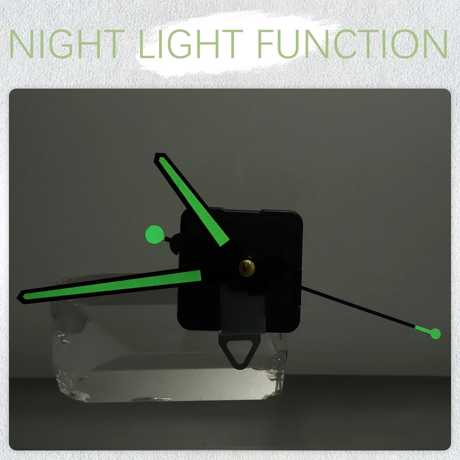 

1Set Clock Mechanism Replacement Kit Quartz Movement with Silent Function Stylish Hands for DIY Wall Clock Repair