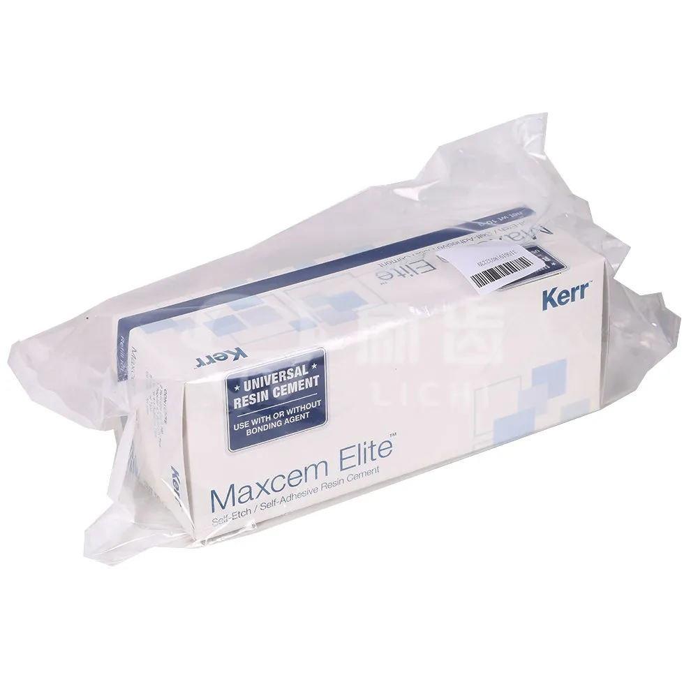 KERR Maxcem Elite Dental Resin Doorplate 33872white&33873Transparent For Restorations Made Of Metal,Ceramic And Resin,5g×2/box