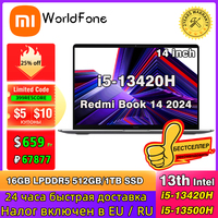 Xiaomi Redmi Book 14 Laptop Intel i5-13420H 16G 512G/1T SSD 14Inch 2.2K 60Hz Screen 38W Mi Portable Office Notebook