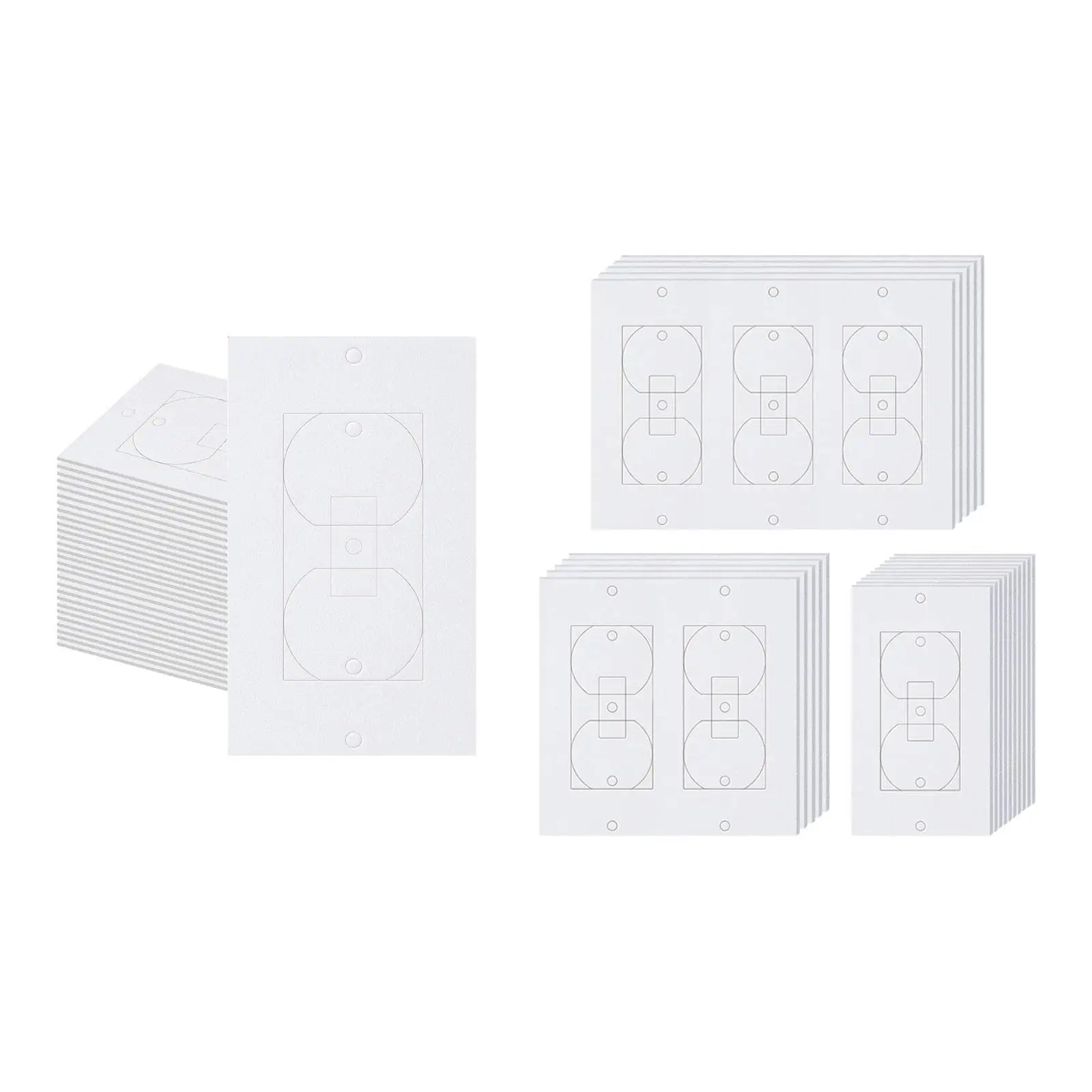 

Уплотнители для настенных розеток 4x30x, изоляторы для розеток, уплотнители от сквозняков для дома и дуплексов