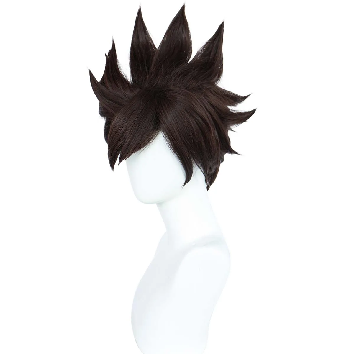 애니메이션 파티 남자 Cos Adam 코스프레 합성 머리 검은 가발