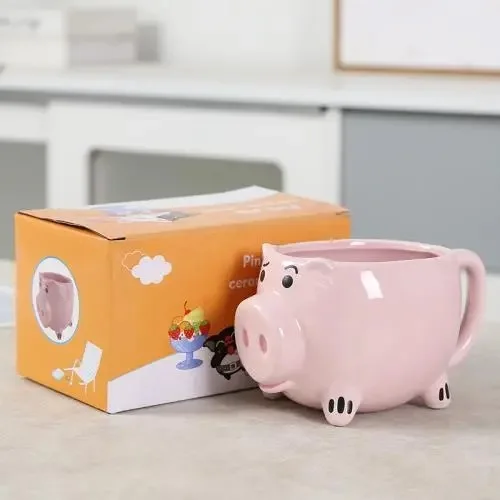 Disney prinses meisjes Buzz Lightyear Cartoon keramische mok kinderen jongens Actiefiguren