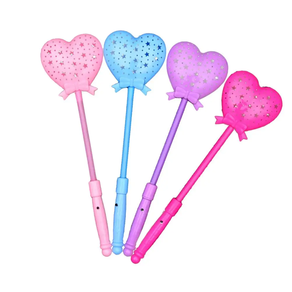 

5 Pcs Glow Sticks Love Shape Lightweight Party Supplies Pink Favor Christmas New Years Fundraisers Weddings Festivals