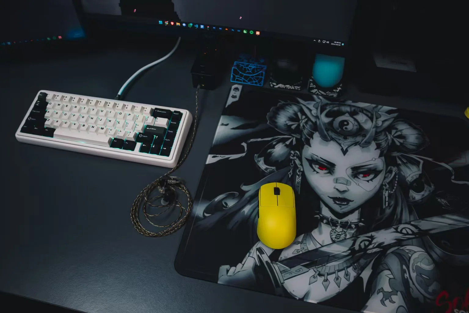 سوكو الزجاج ماوس الوسادة الألعاب FPS الزجاج المقسى نسخة طبعة مسند الماوس السلس المهنية 490x420 مللي متر مخصص ألعاب الهدايا #6