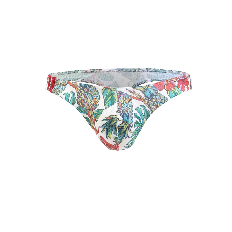 

Sexy Men Underwear New Men's Printed Briefs Fashion Sexy Low-waist Bikini Underwear Breathable Sexy Fashion Briefs