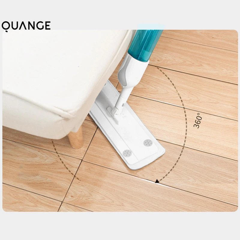 Spray Water Mop Flat Panel Hand-free Washing for Household Lazy People One Mop Dry and Wet Tools To Clean House