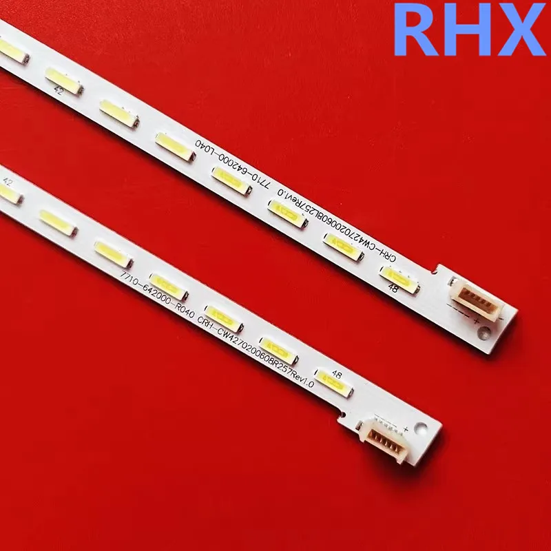 FOR 7710-642000-R040 CRH-CW4270200608R257Rev1.0 48LED 54.3CM 100% NEW LED backlight strip