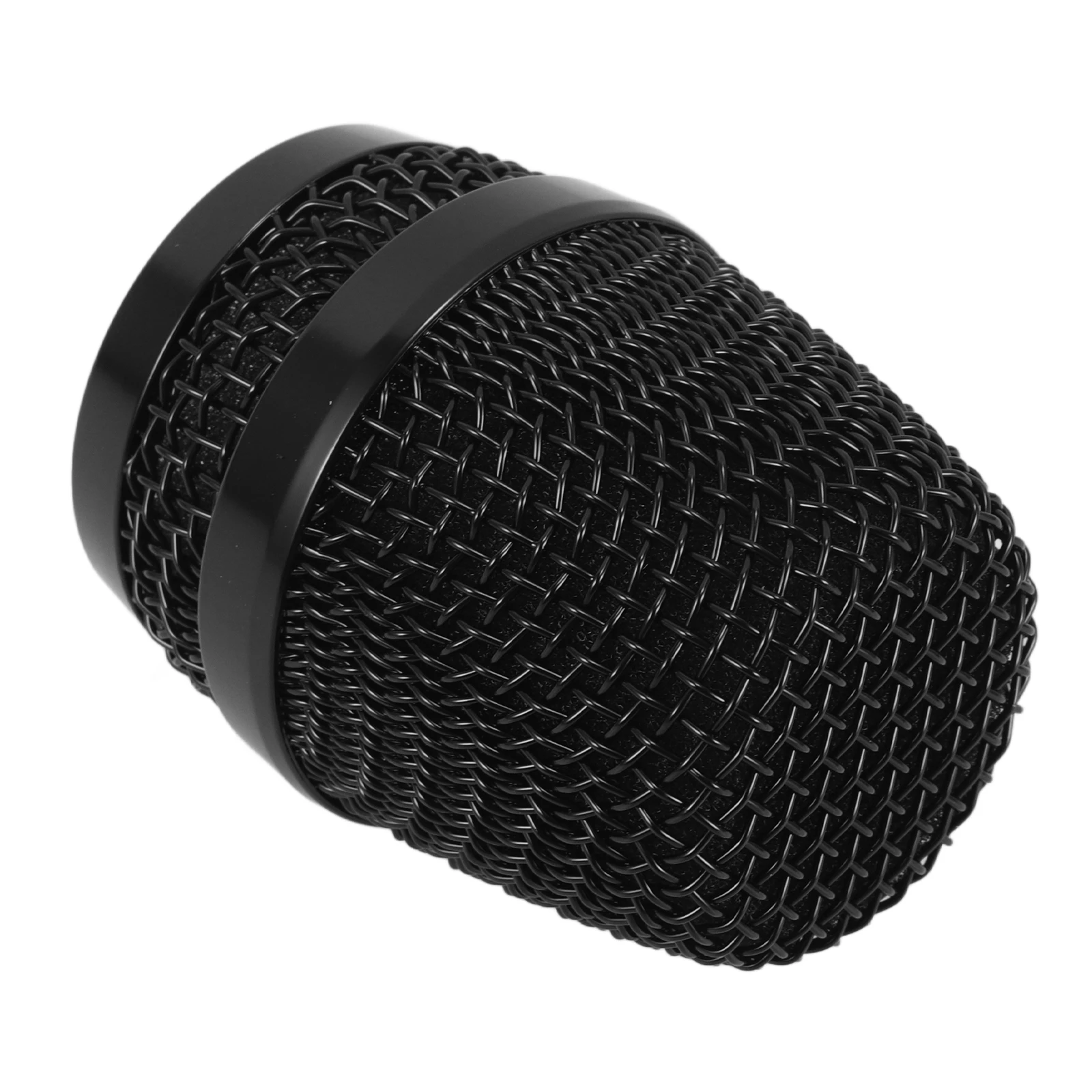 

Microphone Grill Wind Cover Metal Grille Black 666 Mesh Replacement Fits Wireless Microphones Reduces Noise